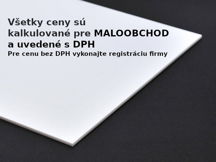Všetky ceny sú kalkulované pre MALOOBCHOD a uvedené s DPH