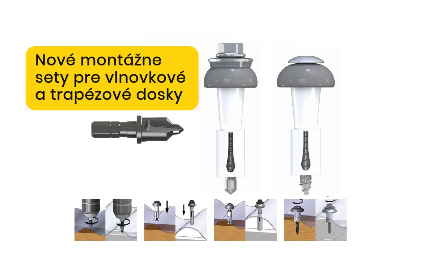 Nové montážne sety